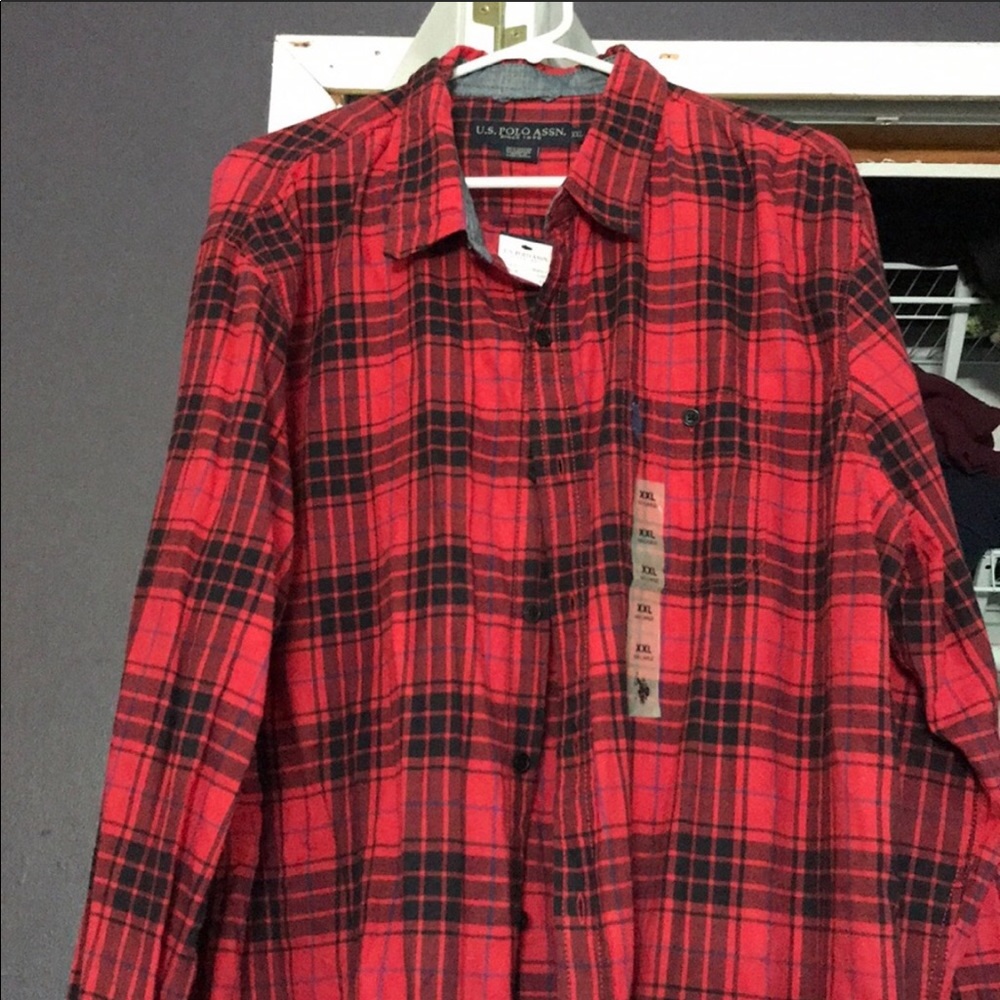 US Polo ASSN flannel shirt
